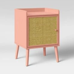 Rattan & Wood Bedside Kids' Cabinet Rose Pink - Pillowfort™ 15 Rattan & Wood Bedside Kids' Cabinet Rose Pink - Pillowfort™ -Baby House GUEST 7e3d171a 8739 42c9 91bf 488d8dcfd9ab