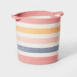Striped Coiled Rope Kids' Storage Bin - Pillowfort™ 14 Striped Coiled Rope Kids' Storage Bin - Pillowfort™ -Baby House GUEST 80881529 d51b 4276 9202 2ce79d31daa0