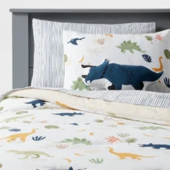 Dinosaur Kids' Bedding Set With Sheets - Pillowfort™ 13 Dinosaur Kids' Bedding Set With Sheets - Pillowfort™ -Baby House GUEST 82070646 2537 47ff b165 dd577f17f713