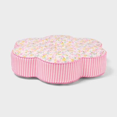 Flower Kids' Floor Cushion Throw Pillow - Pillowfort™ 1 Flower Kids' Floor Cushion Throw Pillow - Pillowfort™