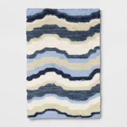 Waves Area Kids' Rug Blue/Green - Pillowfort™ 8 Waves Area Kids' Rug Blue/Green - Pillowfort™ -Baby House GUEST 88b37060 c8c9 4d23 807f 7acdc0429446