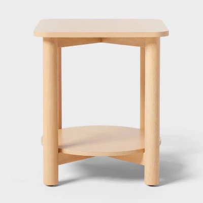 Natural Wood Kids' Nightstand - Pillowfort™ 2 Natural Wood Kids' Nightstand - Pillowfort™ - Image 2