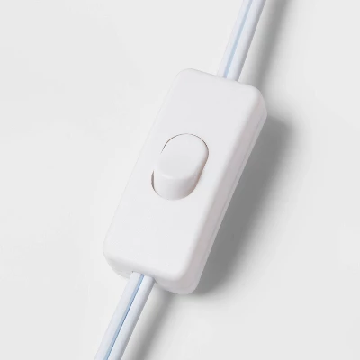 Rattan Tulip Cylinder Bedside Kids' Lamp - Pillowfort™ 3 Rattan Tulip Cylinder Bedside Kids' Lamp - Pillowfort™ - Image 3