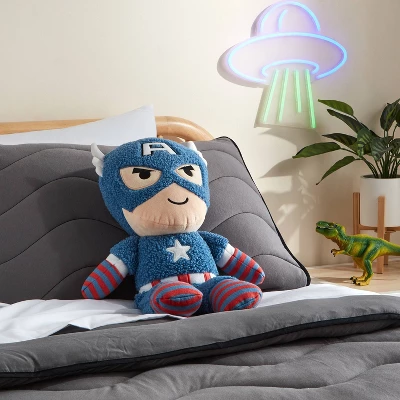 Marvel Captain America Kids' Pillow Buddy - The Marvel Collection By Pillowfort™ 1 Marvel Captain America Kids' Pillow Buddy - The Marvel Collection By Pillowfort™