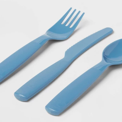 18pc Plastic Kids' Silverware Set - Pillowfort™ 2 18pc Plastic Kids' Silverware Set - Pillowfort™ - Image 2