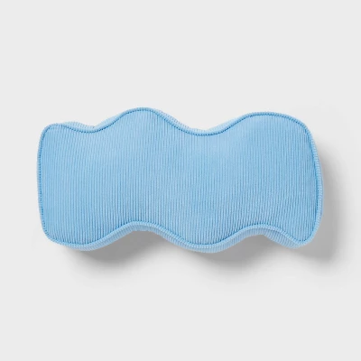Blue Wave Corduroy Kids' Decorative Pillow - Pillowfort™ 4 Blue Wave Corduroy Kids' Decorative Pillow - Pillowfort™ - Image 4