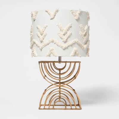 Boho Rattan Kids' Table Lamp - Pillowfort™ 1 Boho Rattan Kids' Table Lamp - Pillowfort™