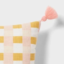 Checkered With Flower Embroidery Kids' Decorative Pillow - Pillowfort™ 5 Checkered With Flower Embroidery Kids' Decorative Pillow - Pillowfort™ -Baby House GUEST 96de89d1 ae3c 4879 94cd fea626790e45