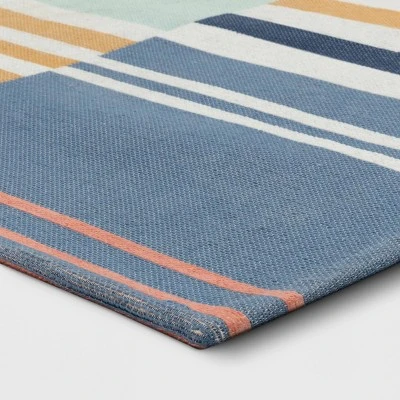 Broken Striped Kids' Rug - Pillowfort™ 2 Broken Striped Kids' Rug - Pillowfort™ - Image 2