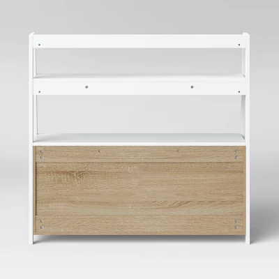 Bly Wide Kids' Bookshelf White - Pillowfort™ 2 Bly Wide Kids' Bookshelf White - Pillowfort™ - Image 2