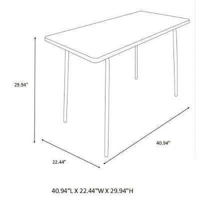 Metal Kids' Desk - Pillowfort™ 4 Metal Kids' Desk - Pillowfort™ - Image 4