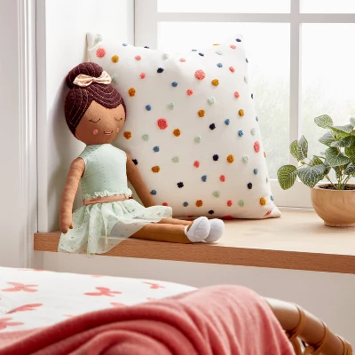 Ballerina Dress Kids' Throw Pillow - Pillowfort™ 2 Ballerina Dress Kids' Throw Pillow - Pillowfort™ - Image 2