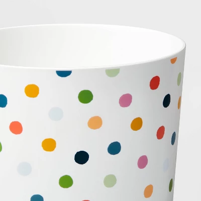 Dot Kids' Bathroom Wastebasket - Pillowfort™ 2 Dot Kids' Bathroom Wastebasket - Pillowfort™ - Image 2