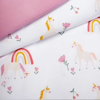 Kids' Duvet Unicorn Cover - Pillowfort™ 3 Kids' Duvet Unicorn Cover - Pillowfort™ - Image 3
