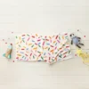50"x60" Holiday Sprinkles Fuzzy Kids' Throw Blanket White - Pillowfort™