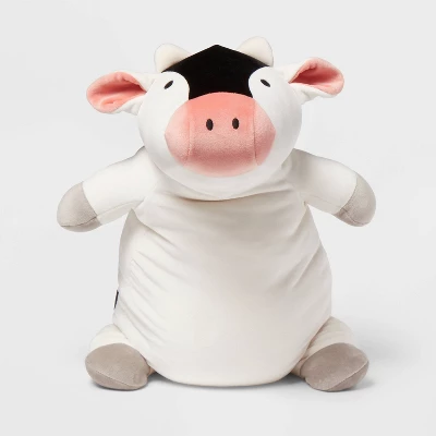 Cow Weighted Plush Kids' Throw Pillow Black/White - Pillowfort™ 3 Cow Weighted Plush Kids' Throw Pillow Black/White - Pillowfort™ - Image 3