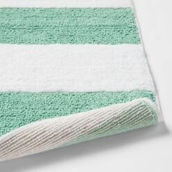 Rugby Striped Kids' Bath Rug Teal - Pillowfort™ 5 Rugby Striped Kids' Bath Rug Teal - Pillowfort™ -Baby House GUEST a9e6f774 c7ac 4f9b be70 54eb06fa0893