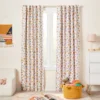 42"W X 84"L All Over Kids' Blackout Window Curtain Panel Floral Print - Pillowfort™