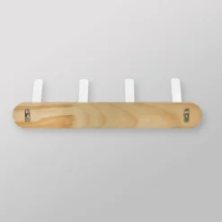 Metal And Wood Hanging Kids' Wall Hooks White - Pillowfort™ 7 Metal And Wood Hanging Kids' Wall Hooks White - Pillowfort™ -Baby House GUEST aed7a8b1 ab9c 4cdf 876a e71da6f63d0f