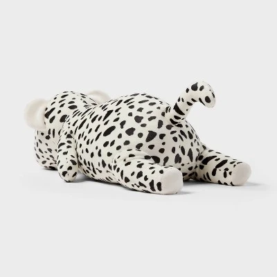 Cheetah Weighted Plush Kids' Throw Pillow Black And White - Pillowfort™ 2 Cheetah Weighted Plush Kids' Throw Pillow Black And White - Pillowfort™ - Image 2