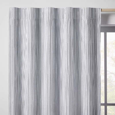 Blackout Irregular Mini Striped Kids' Panel - Pillowfort™ 1 Blackout Irregular Mini Striped Kids' Panel - Pillowfort™