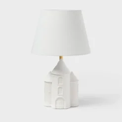 Castle Kids' Table Lamp White - Pillowfort™