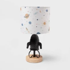 Spaceship Figural Kids' Table Lamp Black - Pillowfort™ 9 Spaceship Figural Kids' Table Lamp Black - Pillowfort™ -Baby House GUEST b953c39f 7371 46a8 af8c cd9aba209288