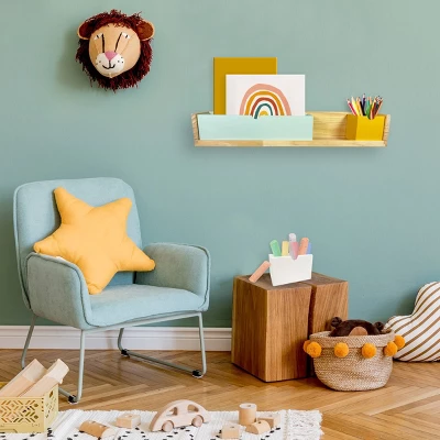 Modular Kids' Shelf With 3 Storage Boxes - Pillowfort™ 4 Modular Kids' Shelf With 3 Storage Boxes - Pillowfort™ - Image 4