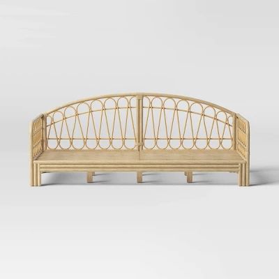 Rattan Kids' Daybed - Pillowfort™ 2 Rattan Kids' Daybed - Pillowfort™ - Image 2