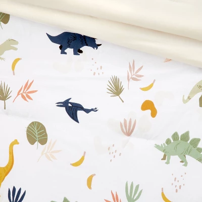 Toddler Dinosaur Cotton Kids' Comforter - Pillowfort™ 2 Toddler Dinosaur Cotton Kids' Comforter - Pillowfort™ - Image 2