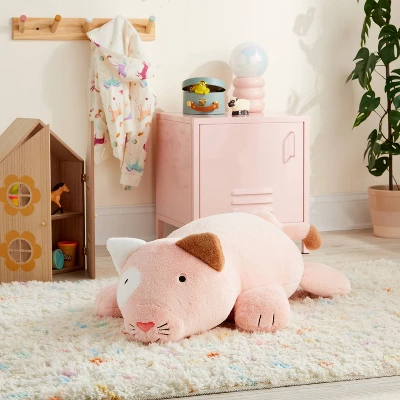 XL Cat Kids' Character Plush - Pillowfort™ 1 XL Cat Kids' Character Plush - Pillowfort™