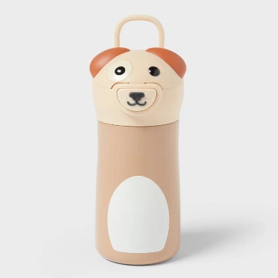 Kids' 10 Fl Oz Dog Animal Water Bottle - Pillowfort™ 3 Kids' 10 Fl Oz Dog Animal Water Bottle - Pillowfort™ - Image 3