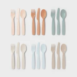 Kids' 18pc Plastic Flatware Set - Pillowfort™: Dishwasher-Safe, Modern Kids Utensils, Service For 6 5 Kids' 18pc Plastic Flatware Set - Pillowfort™: Dishwasher-Safe, Modern Kids Utensils, Service For 6 -Baby House GUEST cd22319d 1f55 4717 a38c e1e43da89528