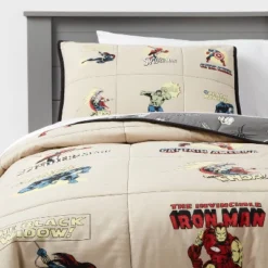 Marvel Characters Kids' Quilt - The Marvel Collection By Pillowfort™ 9 Marvel Characters Kids' Quilt - The Marvel Collection By Pillowfort™ -Baby House GUEST d1593856 3349 4900 be80 9234cb57a8e4