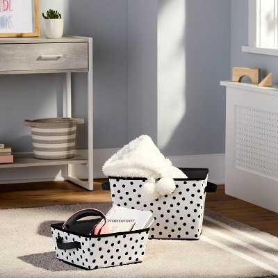 Canvas Dot Kids' Bin - Pillowfort™ 2 Canvas Dot Kids' Bin - Pillowfort™ - Image 2