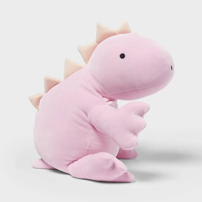 Dinosaur Weighted Plush Kids' Throw Pillow Purple - Pillowfort™ 3 Dinosaur Weighted Plush Kids' Throw Pillow Purple - Pillowfort™ - Image 3