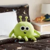 Alien Soothing Weighted Plush Kids' Throw Pillow Green - Pillowfort™ 