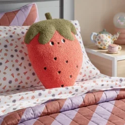 Strawberry Kids' Decorative Pillow - Pillowfort™
