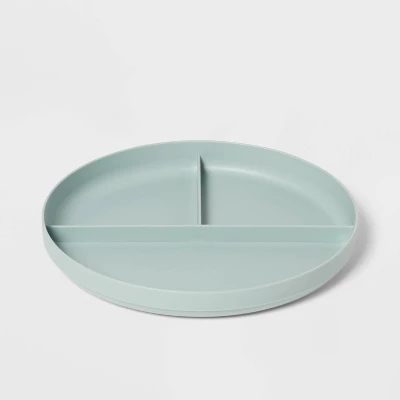 Kids' 6pc 7.4" Plastic Round Divided Plate - Pillowfort™: Microwave & Dishwasher Safe, Toddler Dining 2 Kids' 6pc 7.4" Plastic Round Divided Plate - Pillowfort™: Microwave & Dishwasher Safe, Toddler Dining - Image 2