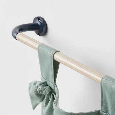 Blackout Kids' Curtain Rod Navy - Pillowfort™ 2 Blackout Kids' Curtain Rod Navy - Pillowfort™ - Image 2