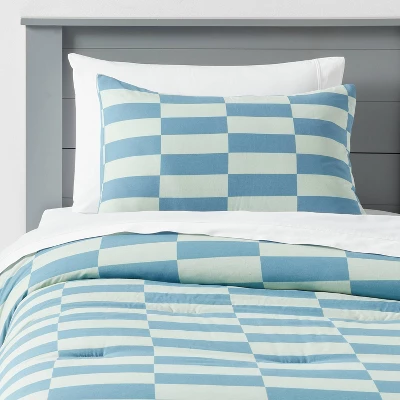 Kids' Comforter Set Checkers - Pillowfort™ 4 Kids' Comforter Set Checkers - Pillowfort™ - Image 4