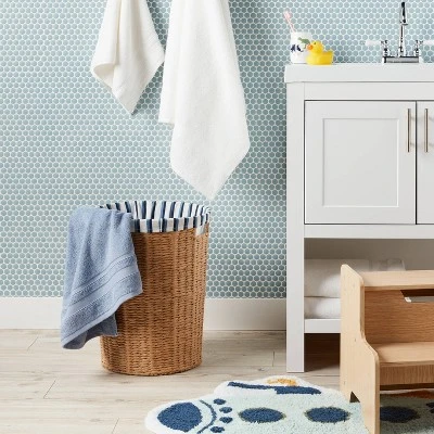 Kids' Woven Hamper With Liner - Pillowfort™ 1 Kids' Woven Hamper With Liner - Pillowfort™