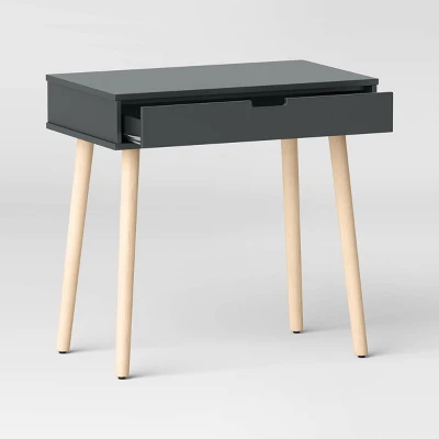 Modern Kids' Desk Dark Gray - Pillowfort™ 2 Modern Kids' Desk Dark Gray - Pillowfort™ - Image 2