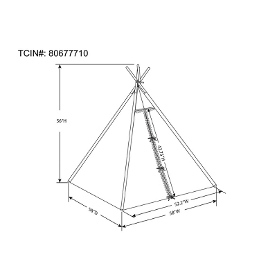 Pom Pom Kids' Tent Pink - Pillowfort™ 10 Pom Pom Kids' Tent Pink - Pillowfort™ - Image 10