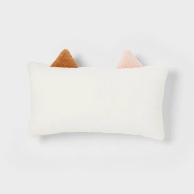 Cat Kids' Decorative Bed Pillow - Pillowfort™ 3 Cat Kids' Decorative Bed Pillow - Pillowfort™ - Image 3