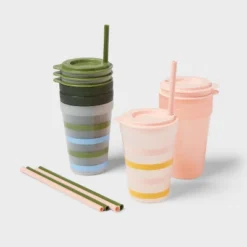 Kids' 18pc Plastic Drinkware Set Coral/Green - Pillowfort™ 7 Kids' 18pc Plastic Drinkware Set Coral/Green - Pillowfort™ -Baby House GUEST ed42fcaf aaf3 4cb0 945d 76395eea0d4c