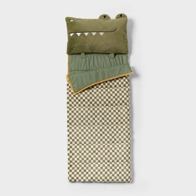 Alligator Kids' Sleeping Bag - Pillowfort™ 5 Alligator Kids' Sleeping Bag - Pillowfort™ - Image 5