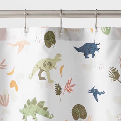 Dinosaur Kids' Shower Curtain - Pillowfort™ 2 Dinosaur Kids' Shower Curtain - Pillowfort™ - Image 2