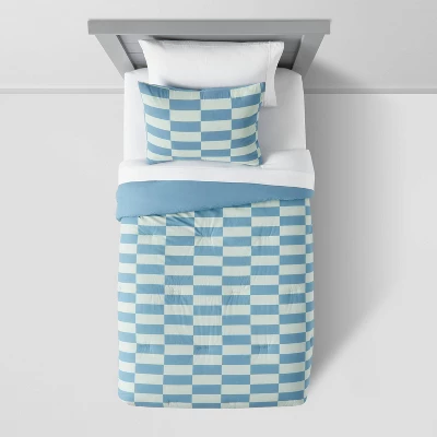 Kids' Comforter Set Checkers - Pillowfort™ 2 Kids' Comforter Set Checkers - Pillowfort™ - Image 2