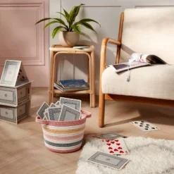 Striped Coiled Rope Kids' Storage Bin - Pillowfort™ 12 Striped Coiled Rope Kids' Storage Bin - Pillowfort™ -Baby House GUEST f34aa5dc 5c04 4334 a97a 7f1abceb89ea